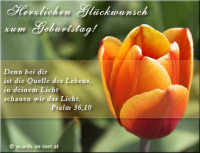 Geburtstag