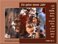 Neujahrsgruß