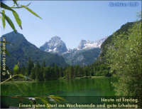 Wochentagsgruß