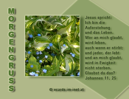 Morgengruß