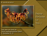 Geburtstag