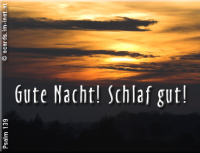 Gute Nacht