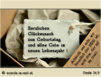 Geburtstag