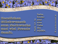 Zur Geburt