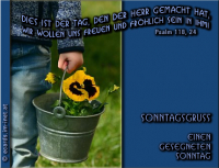Sonntagsgruß