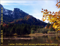 Herbstgruß